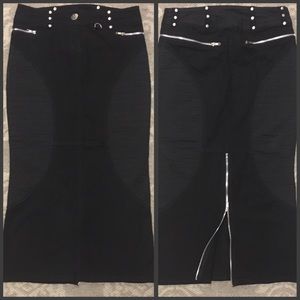 Vintage LSC Apocalyptic Midi Skirt sz Small